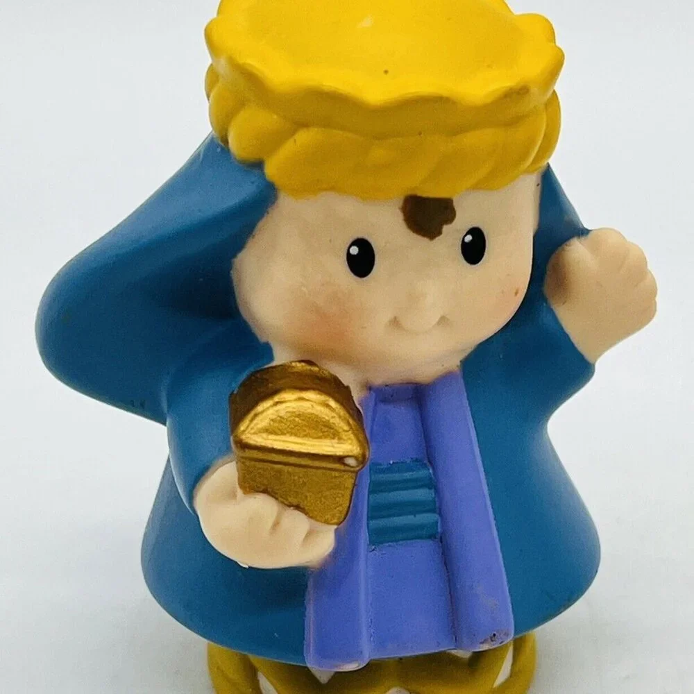Fisher Price Little People‎ Nativity Wise Men King 2008 Lot of 3 Christmas